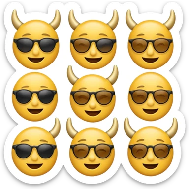 Can U do this sticker 😂😔😇🥺😎😈🤑🤫🤗🙁😩😘 sticker