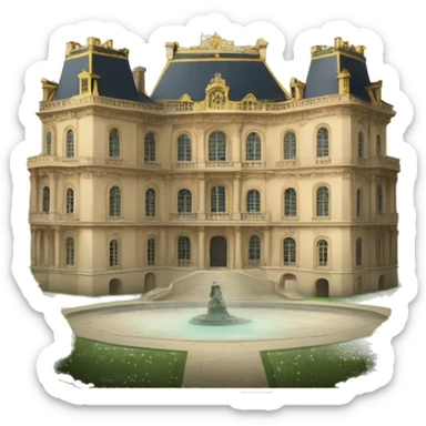 Versailles Castle sticker