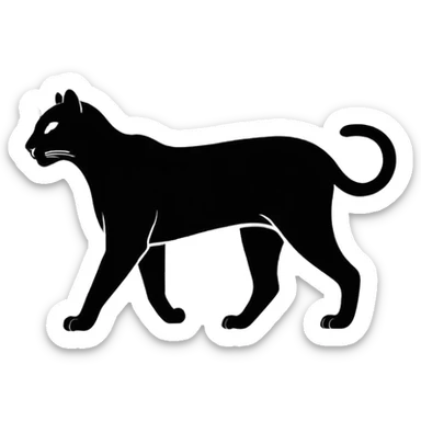 Puma brand logo as an emoji sticker