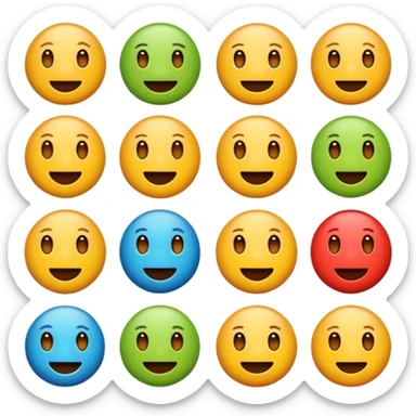 Find out odd emoji  sticker