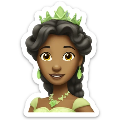 princess tiana sticker