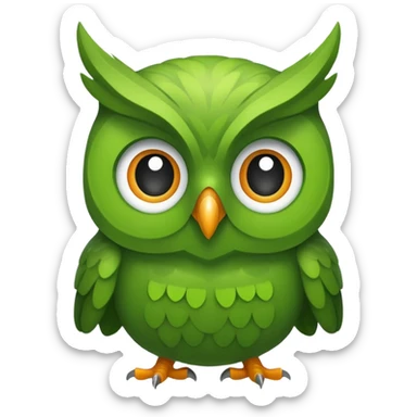 Duolingo sticker