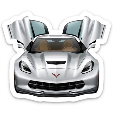 Corvette c7 sticker