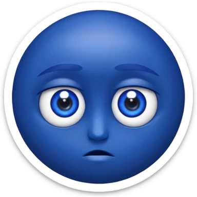 lapis lazuni with eyes cartoon sticker