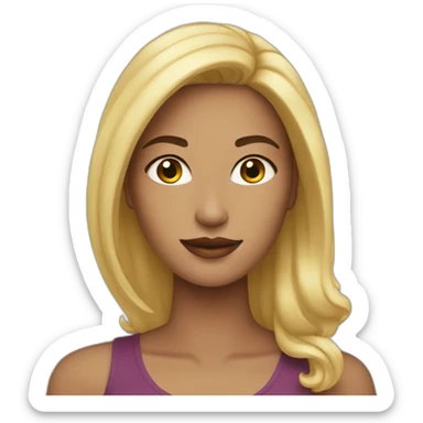 beautiful women sticker