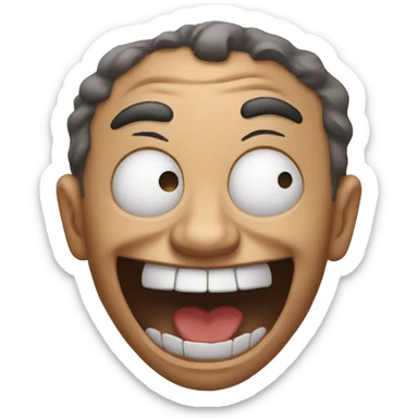 Rire diabolique  sticker