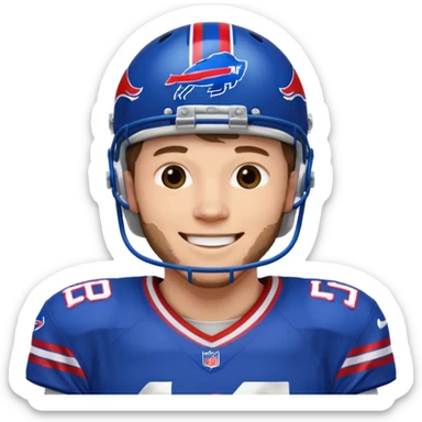 Buffalo bills Josh allen sticker