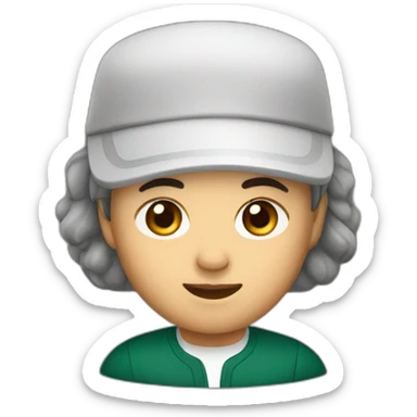 starbucks asian barista  sticker