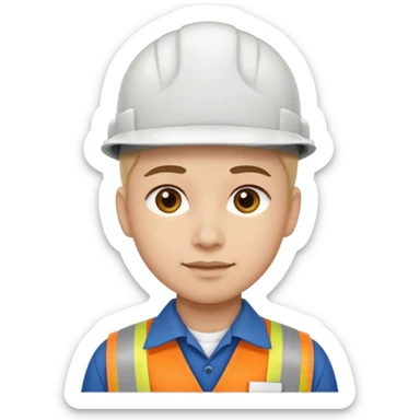 worker, company staff sticker