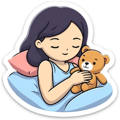 Goodnight my Sister sticker