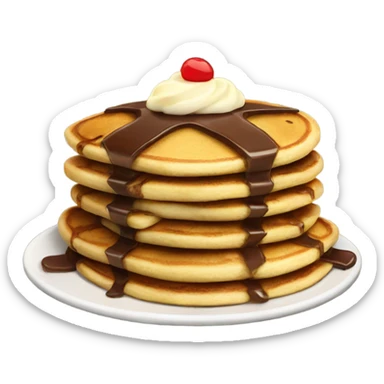 chocolate chip pancakes sticker