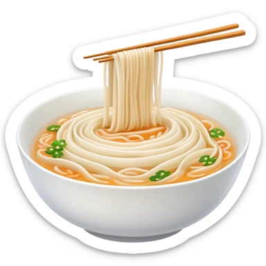 Rice noodles sticker