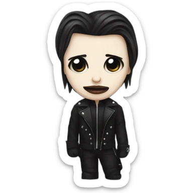 Marylin manson sticker