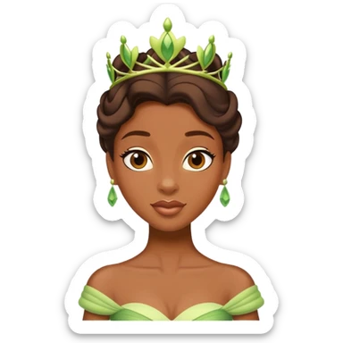 princess tiana  sticker