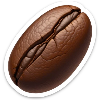 Coffee bean coffee sticker