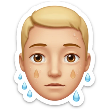 someone who is allergic sticker