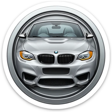 BMW icon sticker