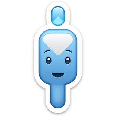 Verificación azul con un chulito blanco  que el emoji s|a sticker