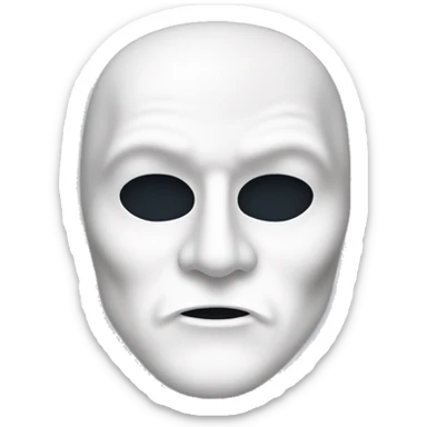 phantom of the opera mask sticker