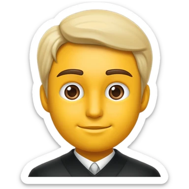 Панда в костюме доктора и в очках sticker