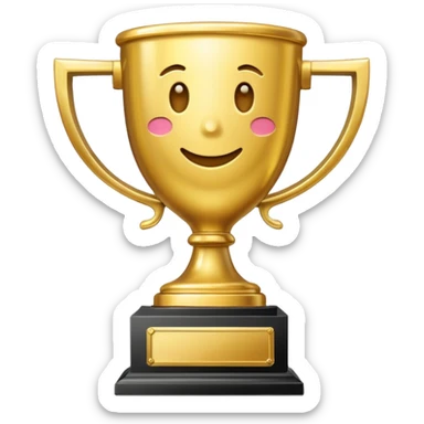 u took all the words off the bottom. y did u take Participation Trophy off the base sticker