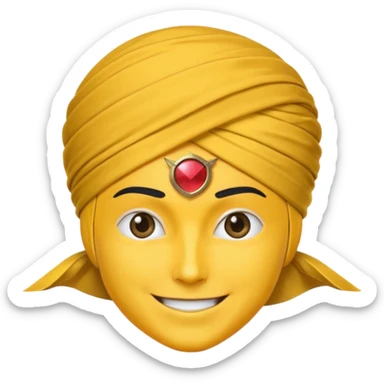 Flying Jatt emoji sticker