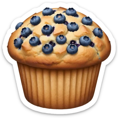 Blueberry muffin  sticker