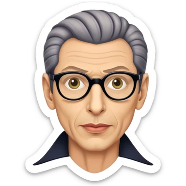 Jeff goldblum in wicked sticker