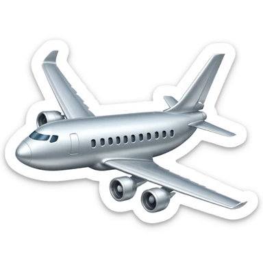 Airplane sticker