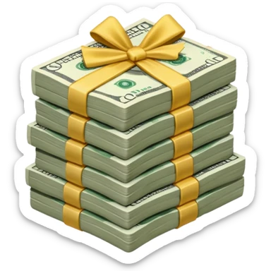 wifi cash stack sticker