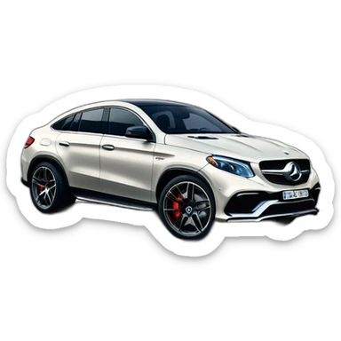 gle 63 amg coupe sticker