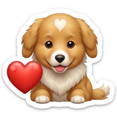 🐶❤️‍🔥 sticker