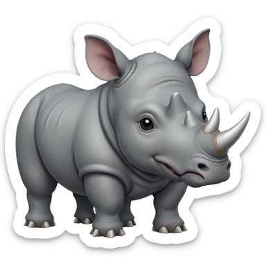 Rhinoceros  sticker