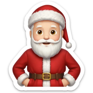 royal santaclause sticker