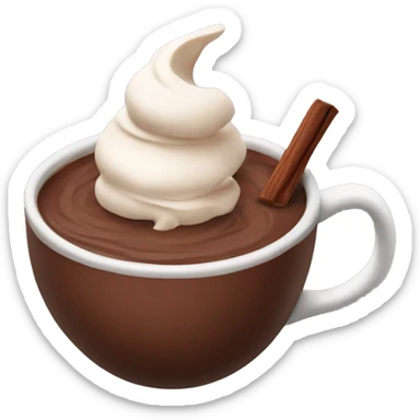 Hot chocolate  sticker