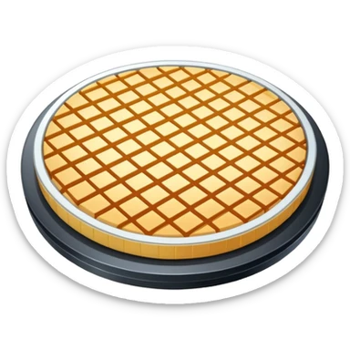 Semiconductor-manufactured wafers sticker