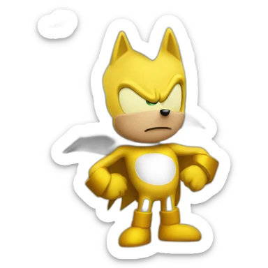 Super sonic legend sticker