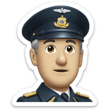 Charles de Gaulle sticker