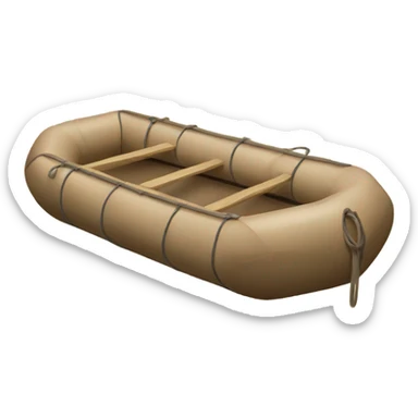 Dark Beige raft sticker