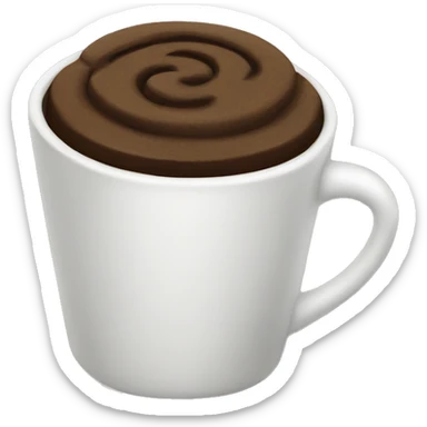 I want coffee sticker