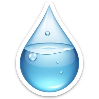 water with ball sticker