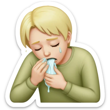 Vomiting sticker