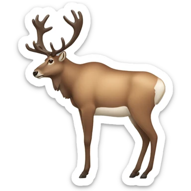 caribou  sticker