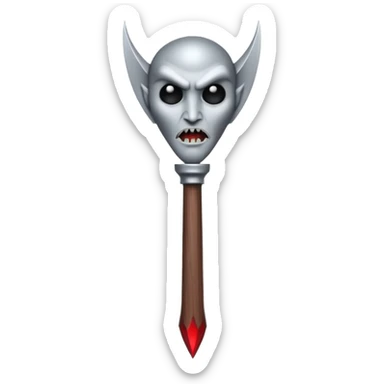 Vampire item sticker