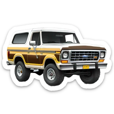 1979 Ford Bronco sticker