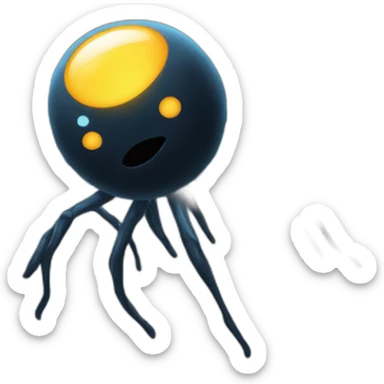 black dust sprites sticker