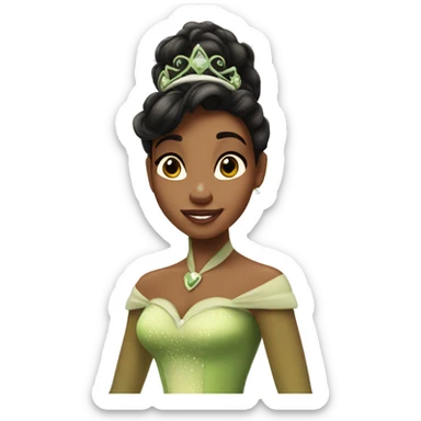 Princess Tiana sticker