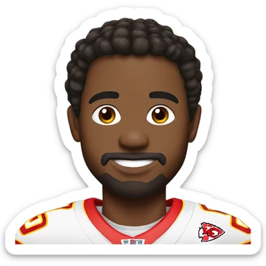 Kc chiefs player sticker