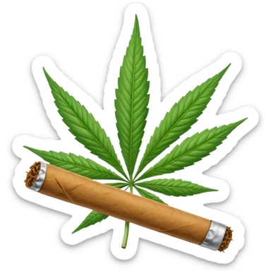Spliff sticker