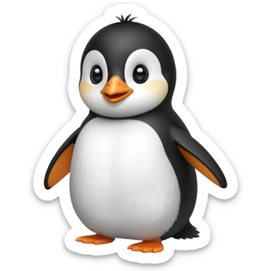 Pinguino cute sticker